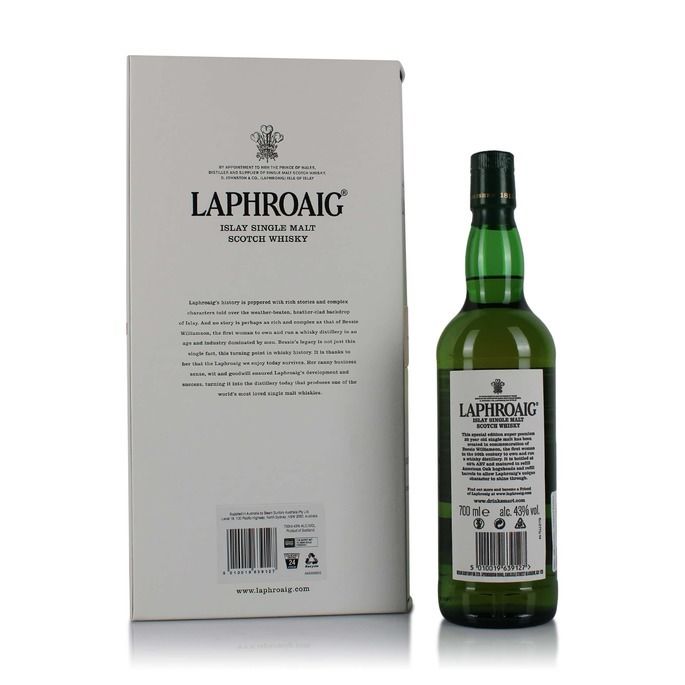 Laphroaig 25 Year Old Bessie Williamson Story Auction Australian