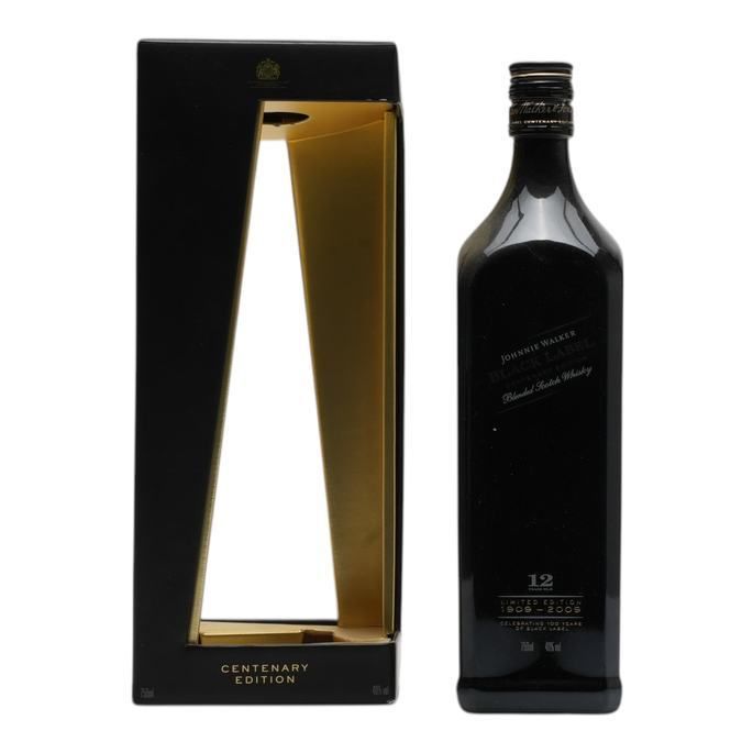 Johnnie Walker 12 Year Old Black Label Centenary 2009 Limited Edition