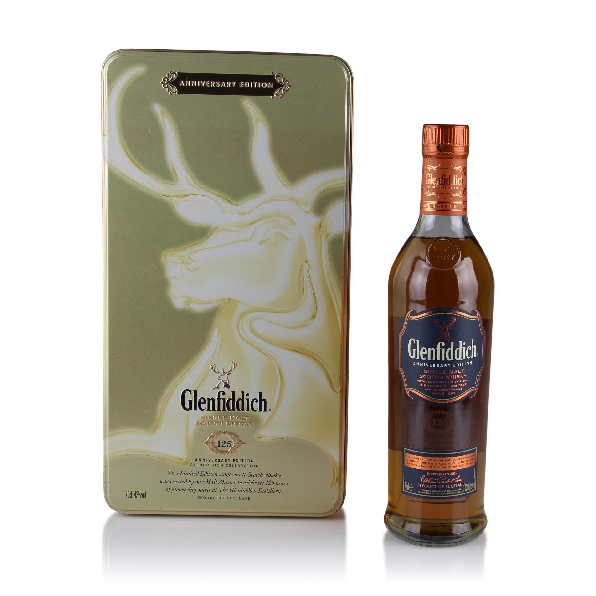 Glenfiddich 125th Anniversary Edition Commemorative Set Auction