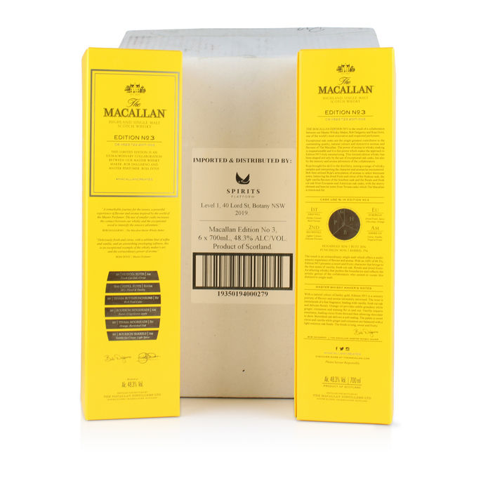 Macallan Edition No 3 (6 bottle box)