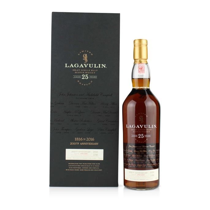 Lagavulin 25 Year Old Limited Edition 200 Years of Lagavulin Distillery  Managers Auction