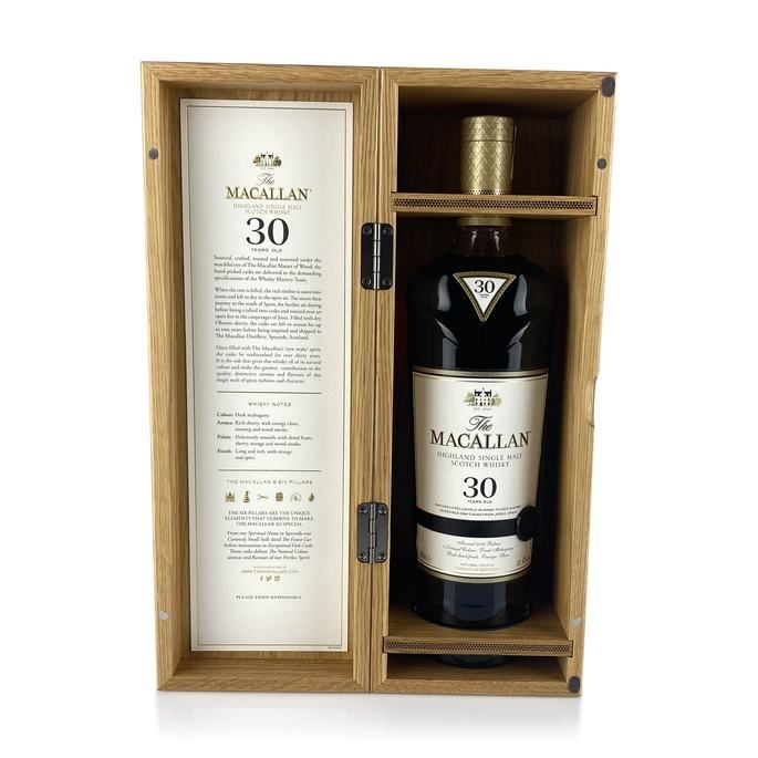 Macallan 30 Year Old Sherry Oak 2020 Release Auction