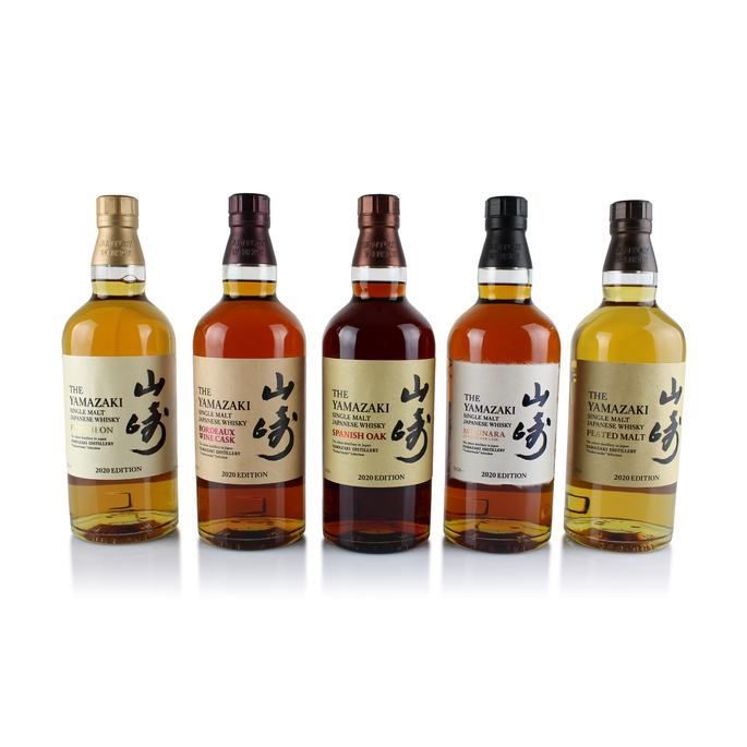 Yamazaki 2020 Limited Edition Tsukuriwake Selection 5 Bottle Set