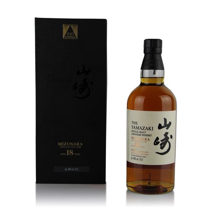 Yamazaki 18 Year Old Mizunara Cask 100th Anniversary Edition