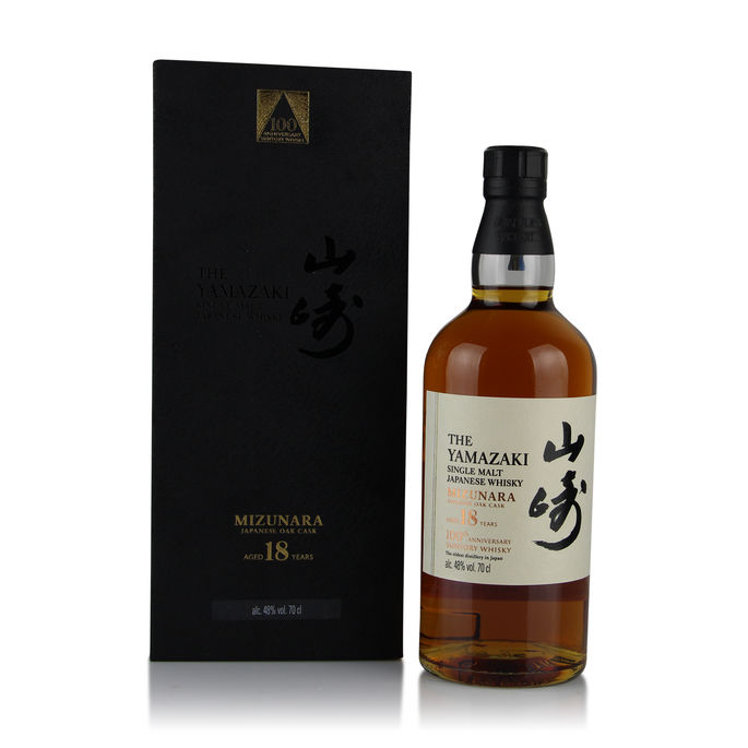 Yamazaki 18 Year Old Mizunara Cask 100th Anniversary Edition