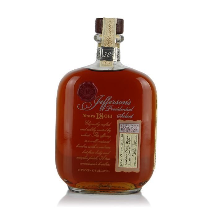 Stitzel-Weller 1991 18 Year Old Jefferson's Presidential Select Batch ...