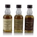 Balvenie Mini Set Double Wood, Triple Wood & Caribbean Cask (3 x 50ml Miniatures) Thumbnail