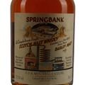 Springbank Local Barley 1966 Single Bourbon Cask #485 Bottled 1997 Thumbnail