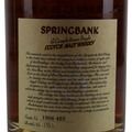 Springbank Local Barley 1966 Single Bourbon Cask #485 Bottled 1997 Thumbnail